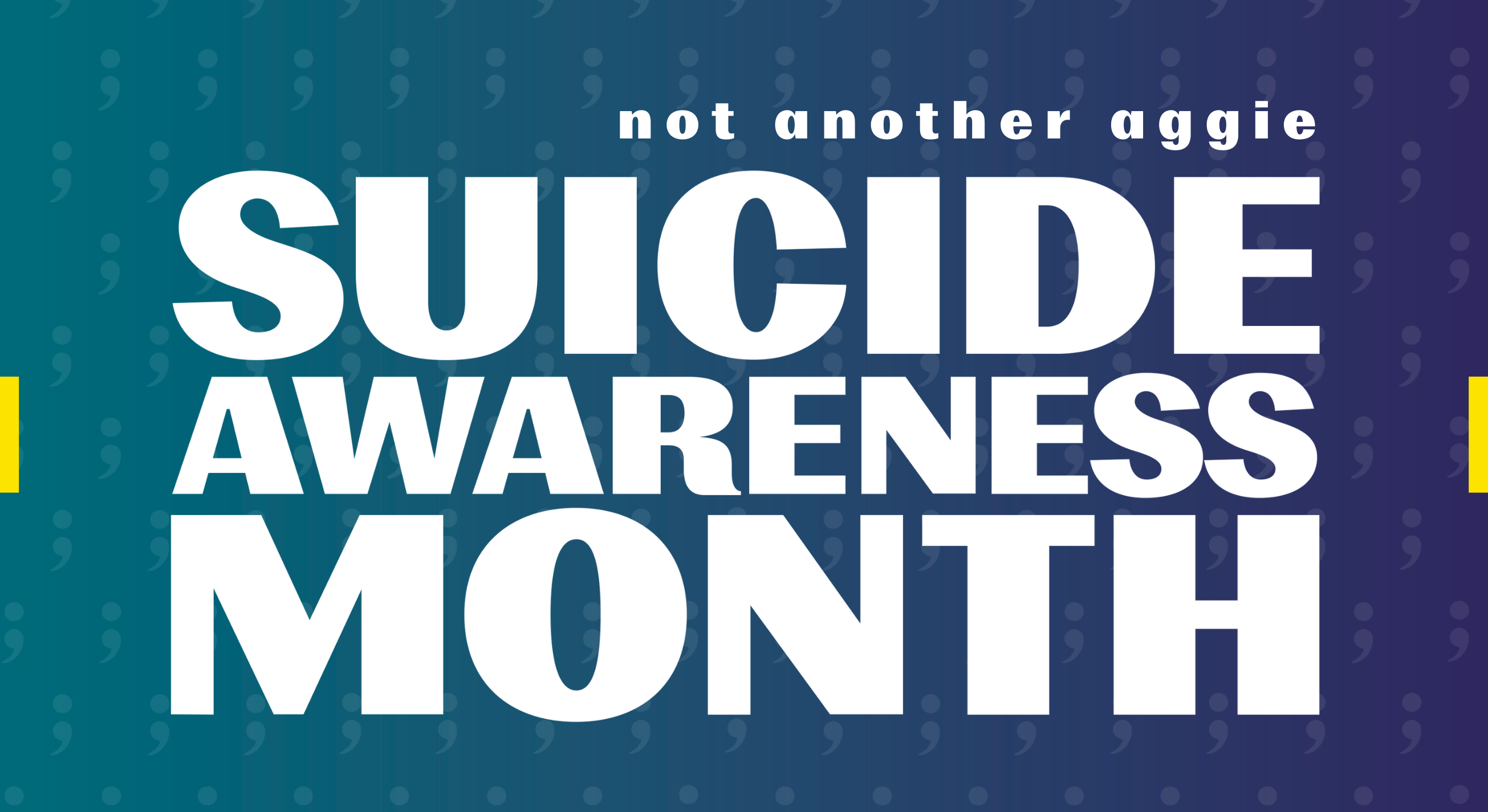 Suicide Awareness Month hero image